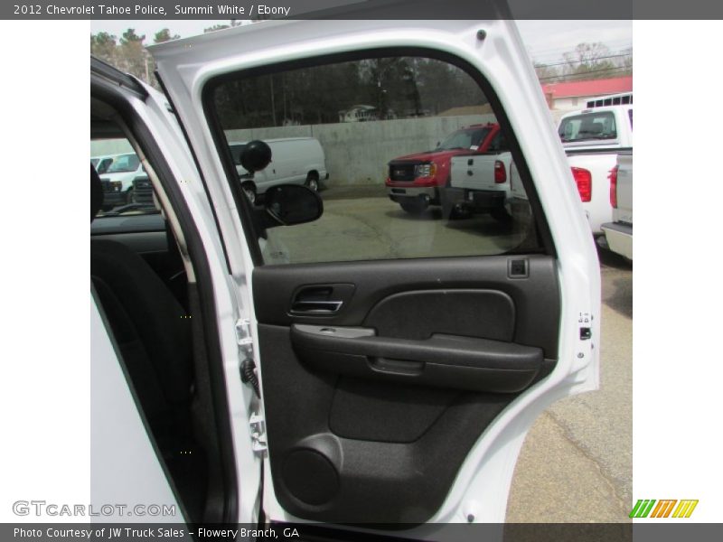 Summit White / Ebony 2012 Chevrolet Tahoe Police