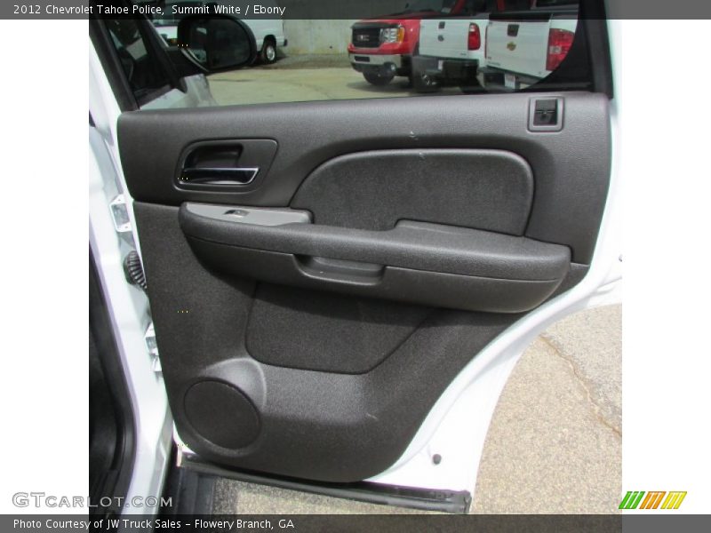 Summit White / Ebony 2012 Chevrolet Tahoe Police