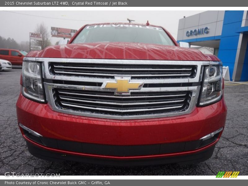 Crystal Red Tintcoat / Jet Black 2015 Chevrolet Suburban LTZ 4WD