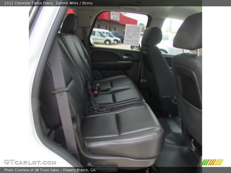 Summit White / Ebony 2012 Chevrolet Tahoe Police