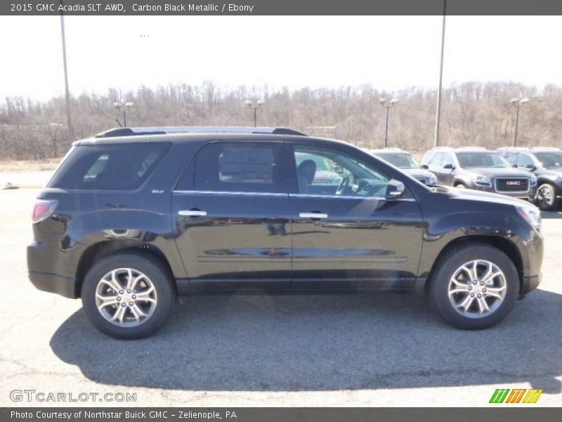 Carbon Black Metallic / Ebony 2015 GMC Acadia SLT AWD