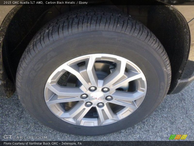 Carbon Black Metallic / Ebony 2015 GMC Acadia SLT AWD