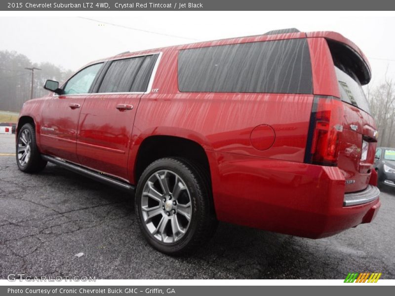 Crystal Red Tintcoat / Jet Black 2015 Chevrolet Suburban LTZ 4WD