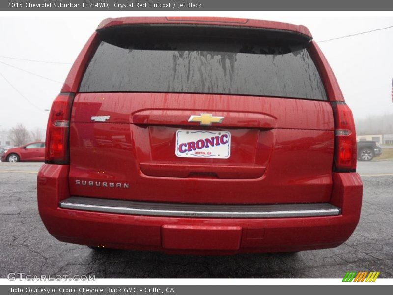 Crystal Red Tintcoat / Jet Black 2015 Chevrolet Suburban LTZ 4WD