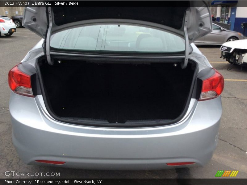 Silver / Beige 2013 Hyundai Elantra GLS