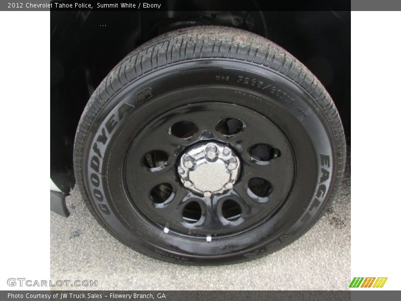 Summit White / Ebony 2012 Chevrolet Tahoe Police