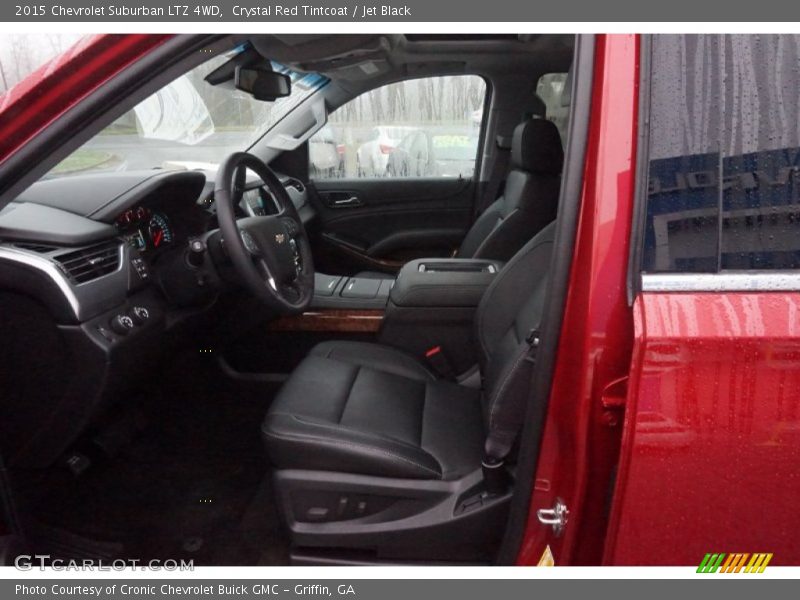 Crystal Red Tintcoat / Jet Black 2015 Chevrolet Suburban LTZ 4WD