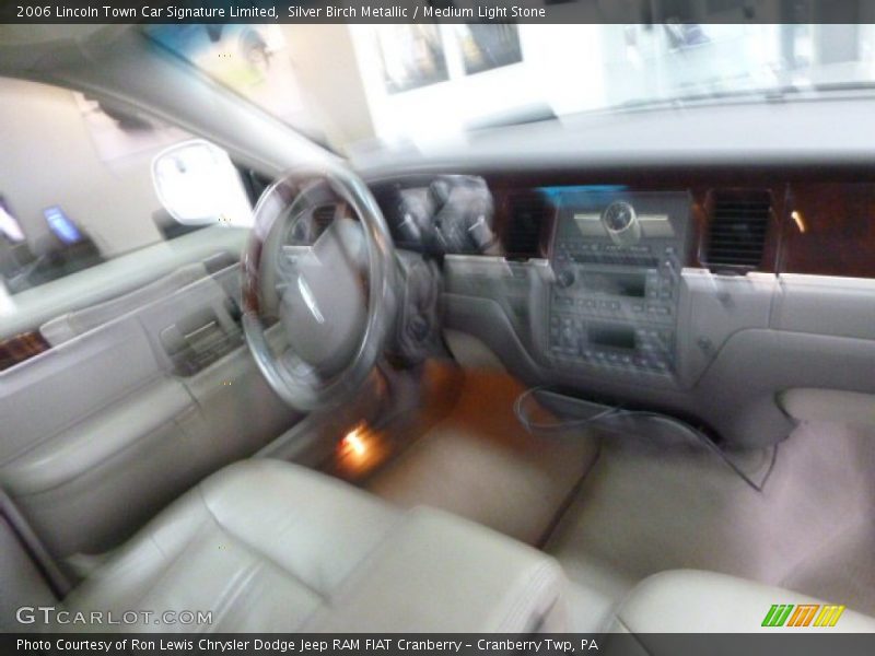 Silver Birch Metallic / Medium Light Stone 2006 Lincoln Town Car Signature Limited
