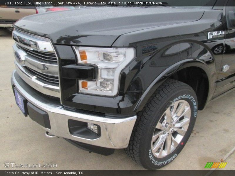 Tuxedo Black Metallic / King Ranch Java/Mesa 2015 Ford F150 King Ranch SuperCrew 4x4