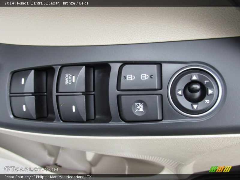 Bronze / Beige 2014 Hyundai Elantra SE Sedan