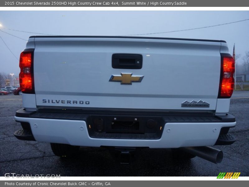 Summit White / High Country Saddle 2015 Chevrolet Silverado 2500HD High Country Crew Cab 4x4