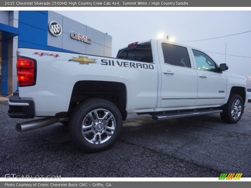 Summit White / High Country Saddle 2015 Chevrolet Silverado 2500HD High Country Crew Cab 4x4