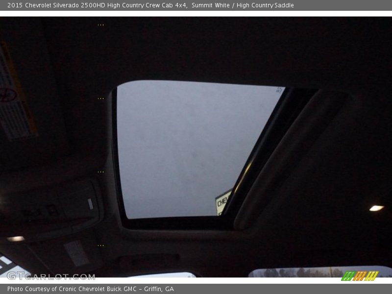 Summit White / High Country Saddle 2015 Chevrolet Silverado 2500HD High Country Crew Cab 4x4
