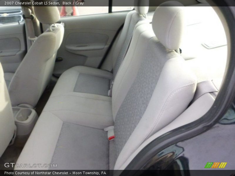 Black / Gray 2007 Chevrolet Cobalt LS Sedan