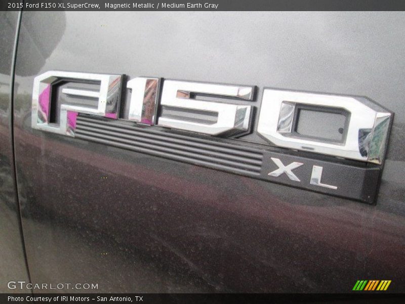 Magnetic Metallic / Medium Earth Gray 2015 Ford F150 XL SuperCrew