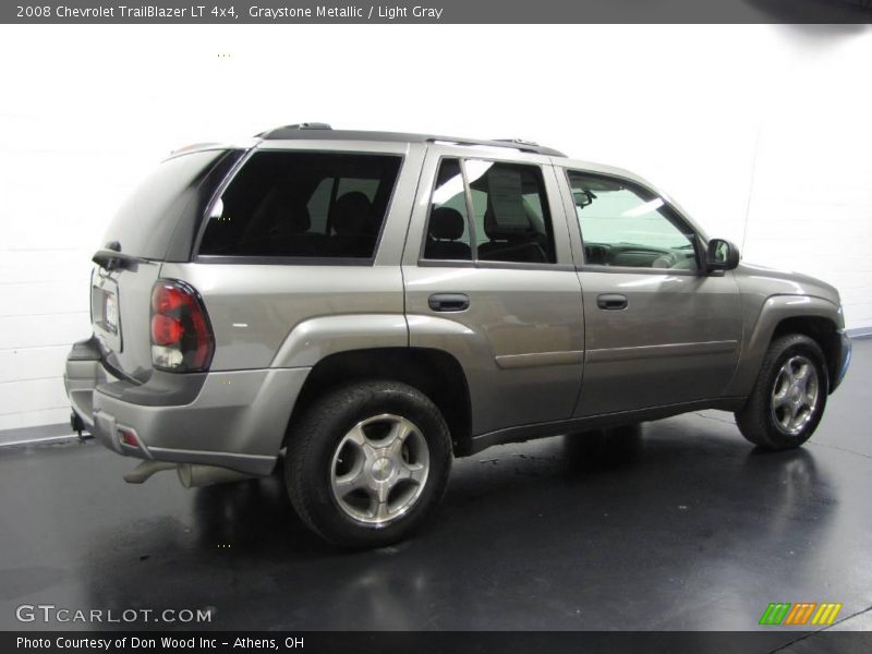 Graystone Metallic / Light Gray 2008 Chevrolet TrailBlazer LT 4x4
