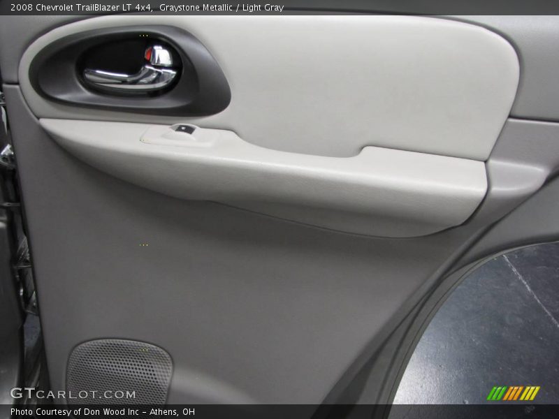 Graystone Metallic / Light Gray 2008 Chevrolet TrailBlazer LT 4x4