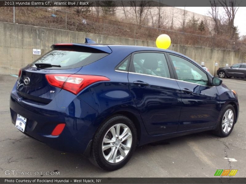 Atlantic Blue / Black 2013 Hyundai Elantra GT