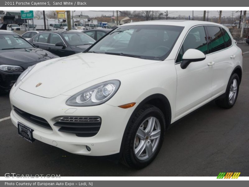 Sand White / Black 2011 Porsche Cayenne S