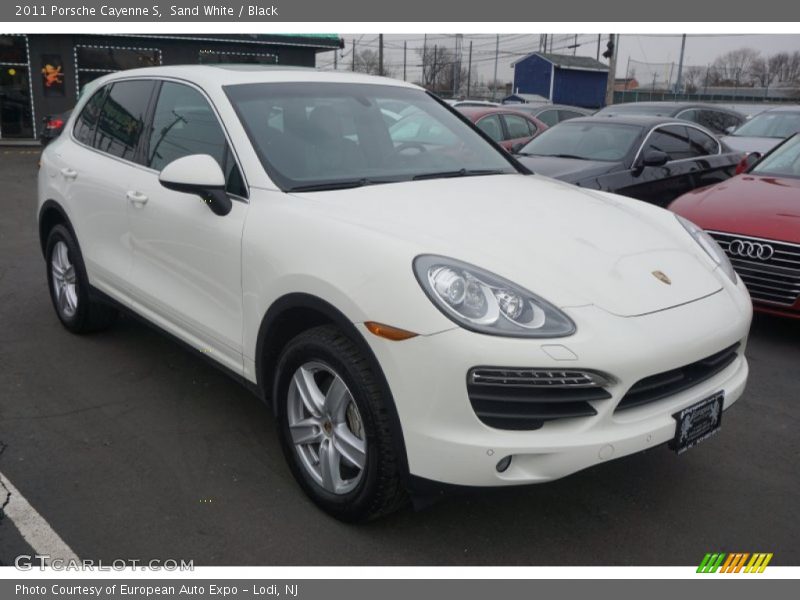 Sand White / Black 2011 Porsche Cayenne S