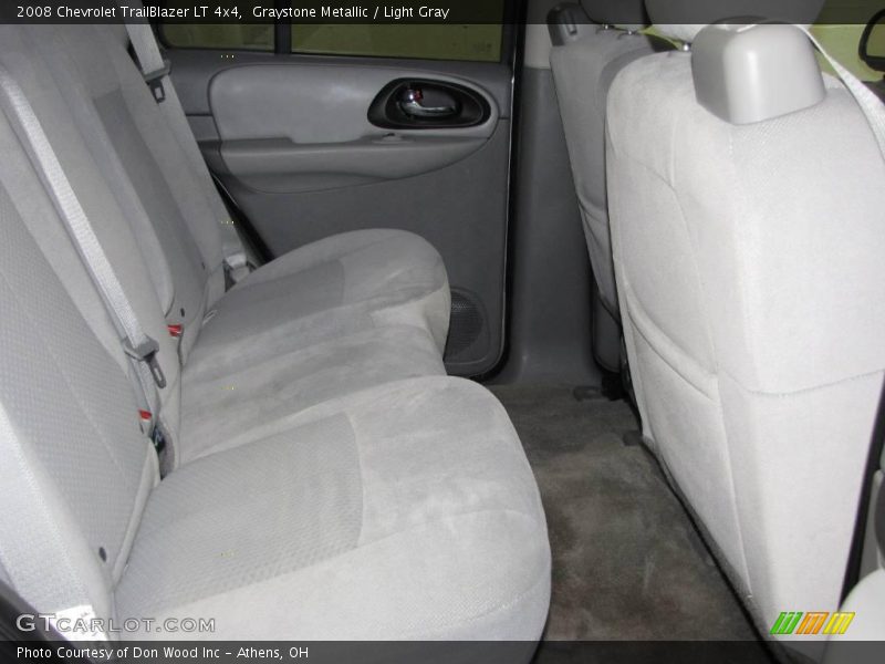 Graystone Metallic / Light Gray 2008 Chevrolet TrailBlazer LT 4x4