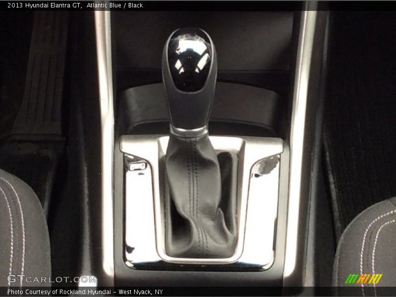 Atlantic Blue / Black 2013 Hyundai Elantra GT