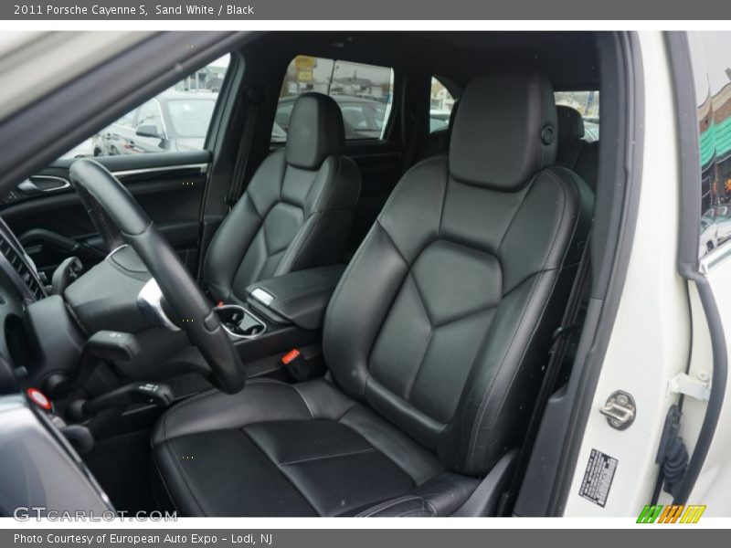 Sand White / Black 2011 Porsche Cayenne S