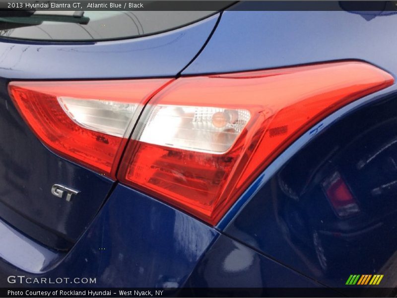 Atlantic Blue / Black 2013 Hyundai Elantra GT