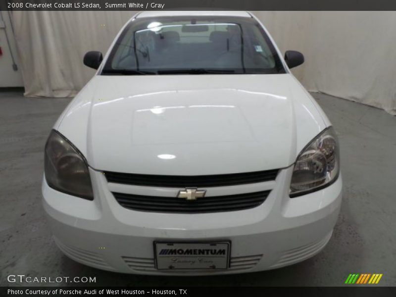 Summit White / Gray 2008 Chevrolet Cobalt LS Sedan