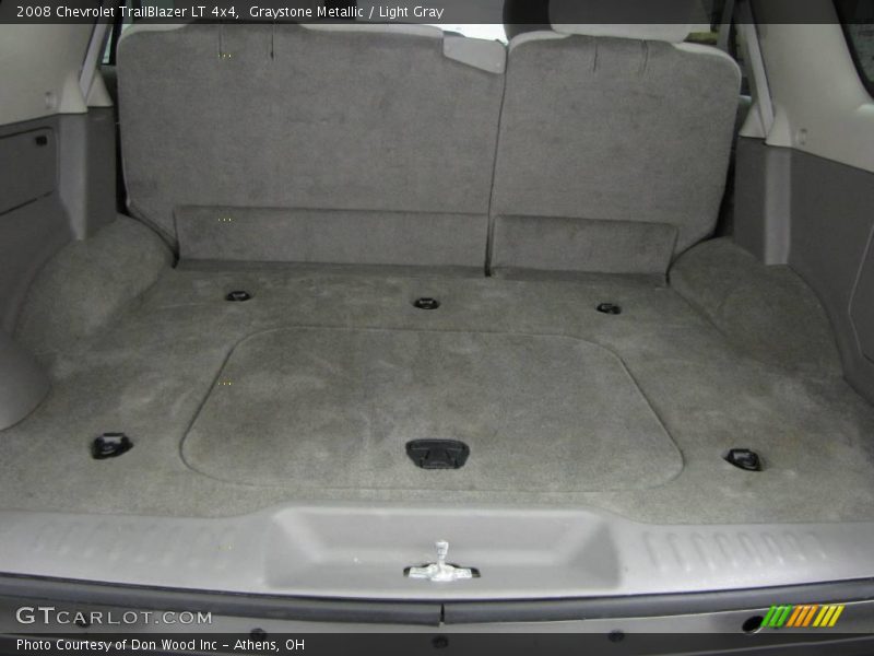 Graystone Metallic / Light Gray 2008 Chevrolet TrailBlazer LT 4x4