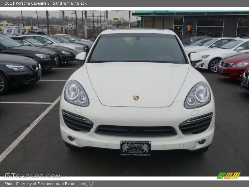 Sand White / Black 2011 Porsche Cayenne S