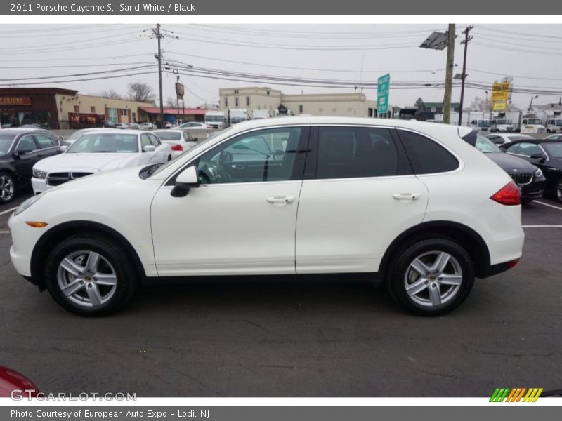 Sand White / Black 2011 Porsche Cayenne S