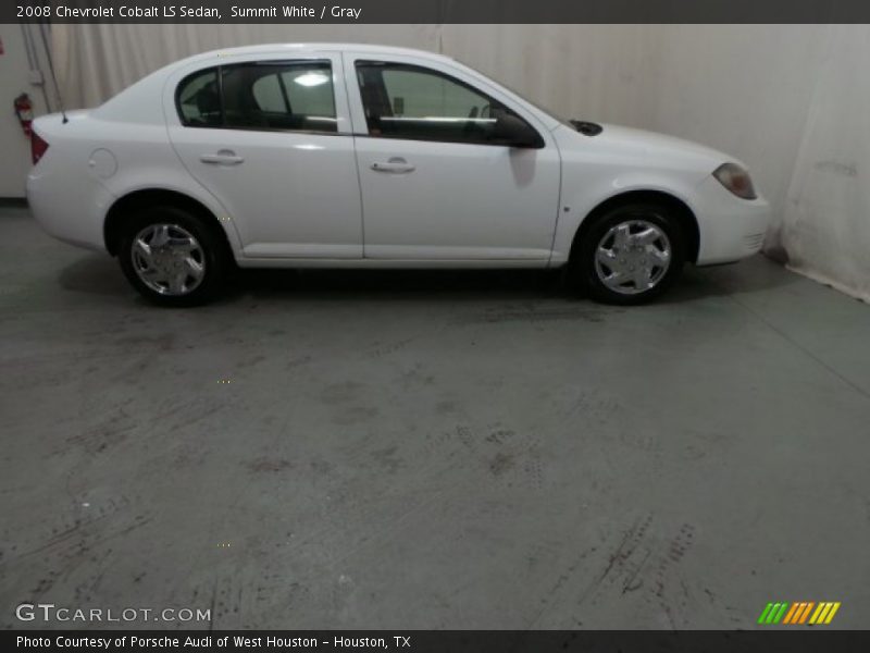 Summit White / Gray 2008 Chevrolet Cobalt LS Sedan