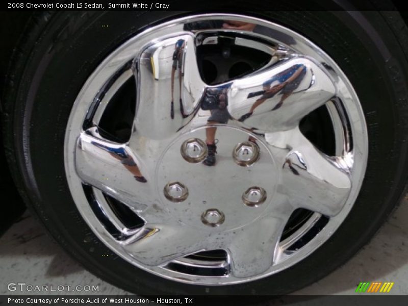 Summit White / Gray 2008 Chevrolet Cobalt LS Sedan