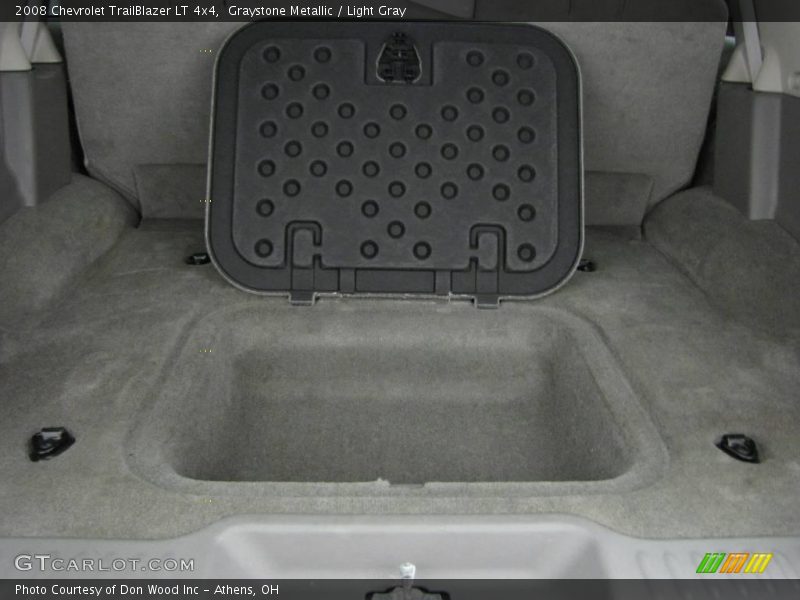 Graystone Metallic / Light Gray 2008 Chevrolet TrailBlazer LT 4x4