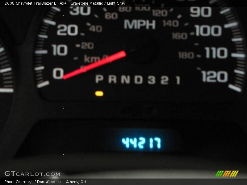 Graystone Metallic / Light Gray 2008 Chevrolet TrailBlazer LT 4x4