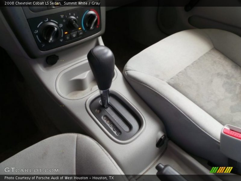 Summit White / Gray 2008 Chevrolet Cobalt LS Sedan