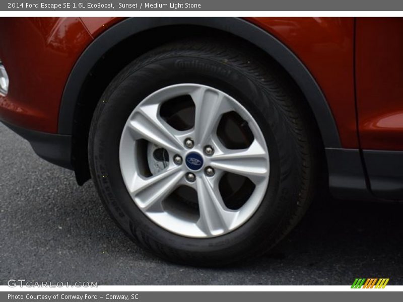 Sunset / Medium Light Stone 2014 Ford Escape SE 1.6L EcoBoost