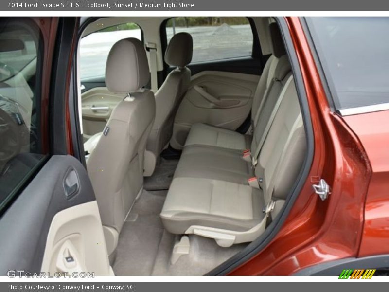 Sunset / Medium Light Stone 2014 Ford Escape SE 1.6L EcoBoost
