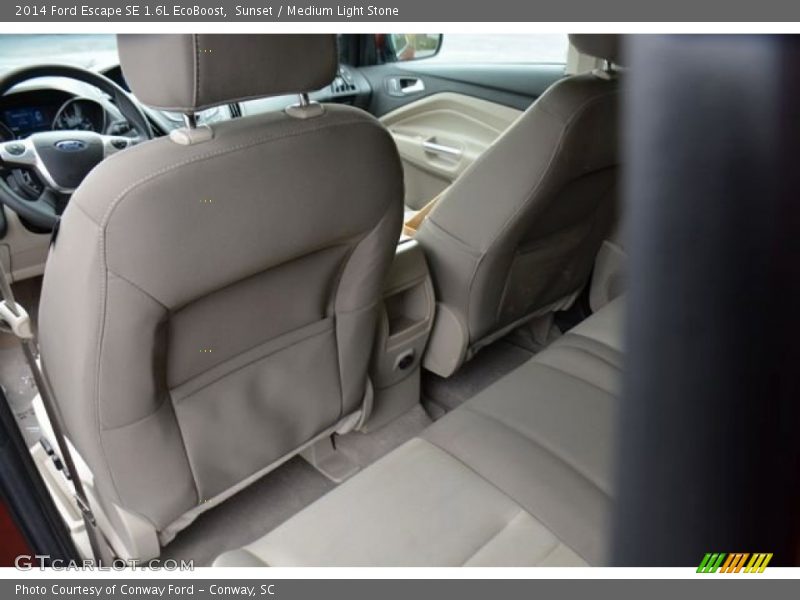 Sunset / Medium Light Stone 2014 Ford Escape SE 1.6L EcoBoost