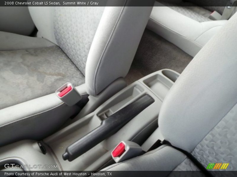 Summit White / Gray 2008 Chevrolet Cobalt LS Sedan