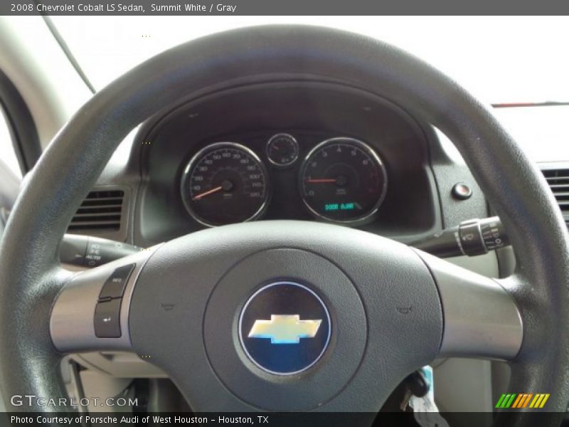 Summit White / Gray 2008 Chevrolet Cobalt LS Sedan