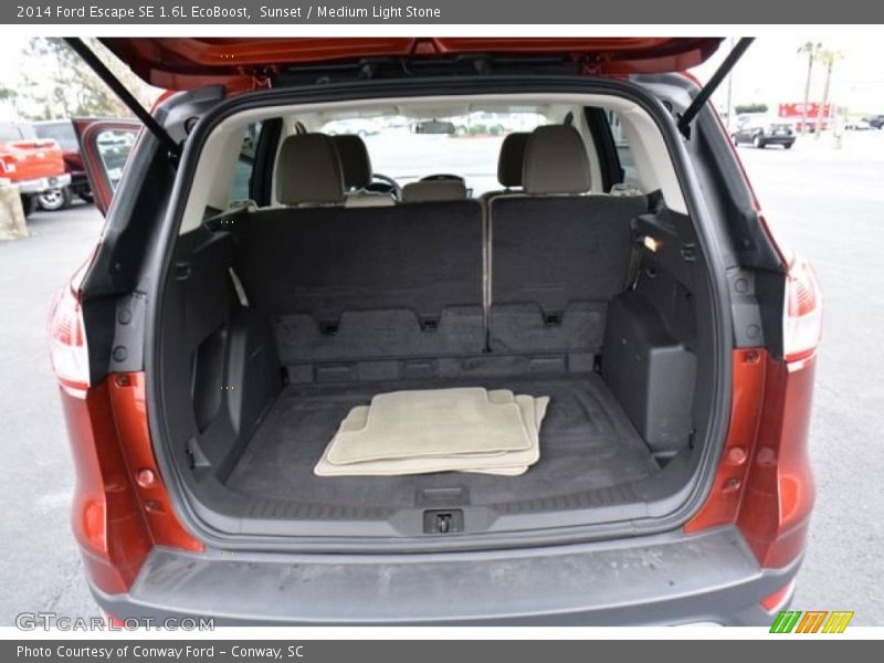 Sunset / Medium Light Stone 2014 Ford Escape SE 1.6L EcoBoost