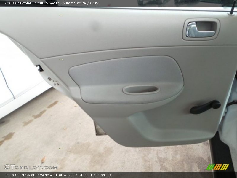 Summit White / Gray 2008 Chevrolet Cobalt LS Sedan