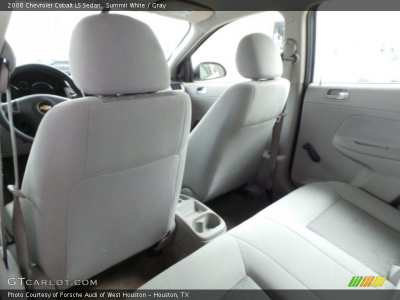 Summit White / Gray 2008 Chevrolet Cobalt LS Sedan