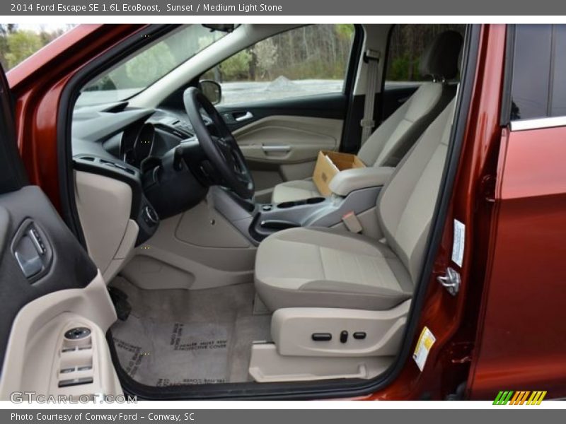Sunset / Medium Light Stone 2014 Ford Escape SE 1.6L EcoBoost