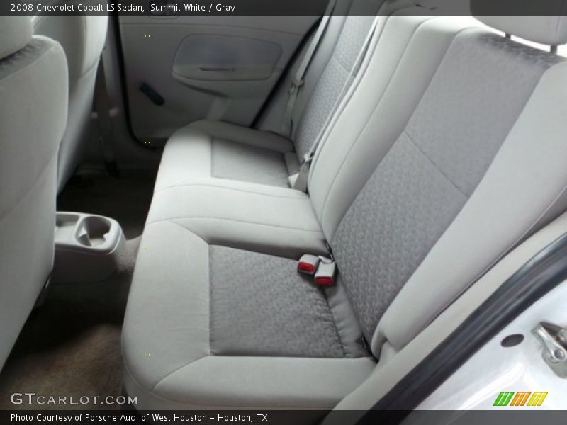Summit White / Gray 2008 Chevrolet Cobalt LS Sedan