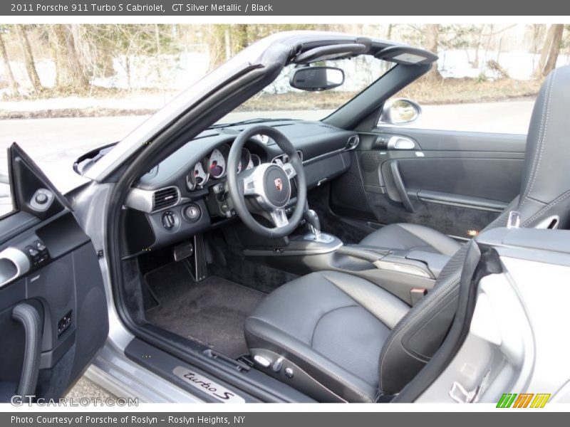 Black Interior - 2011 911 Turbo S Cabriolet 