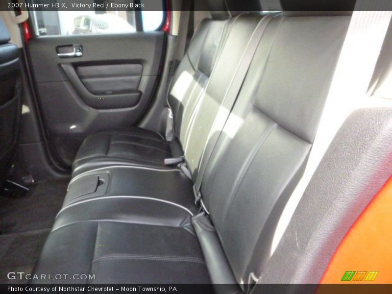 Victory Red / Ebony Black 2007 Hummer H3 X