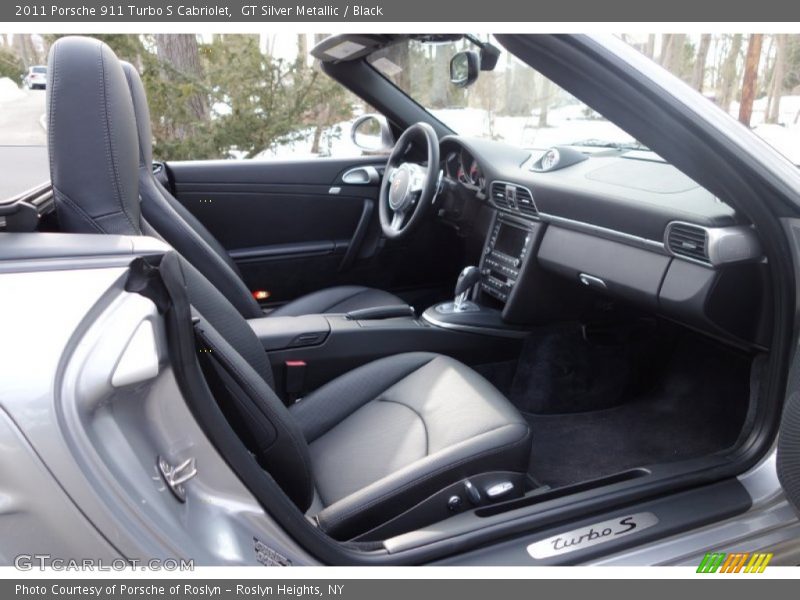  2011 911 Turbo S Cabriolet Black Interior